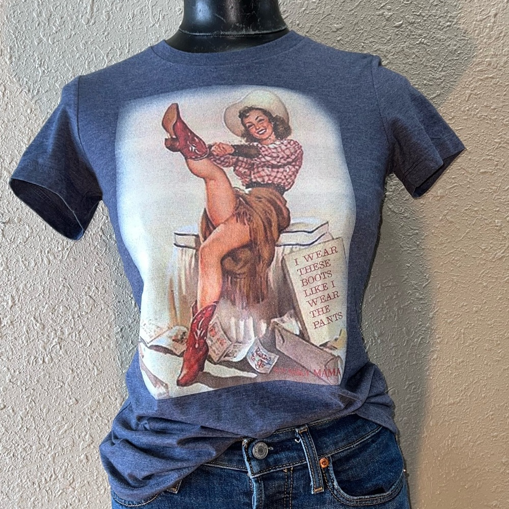 Boutique Western Cowgirl Graphic Tee